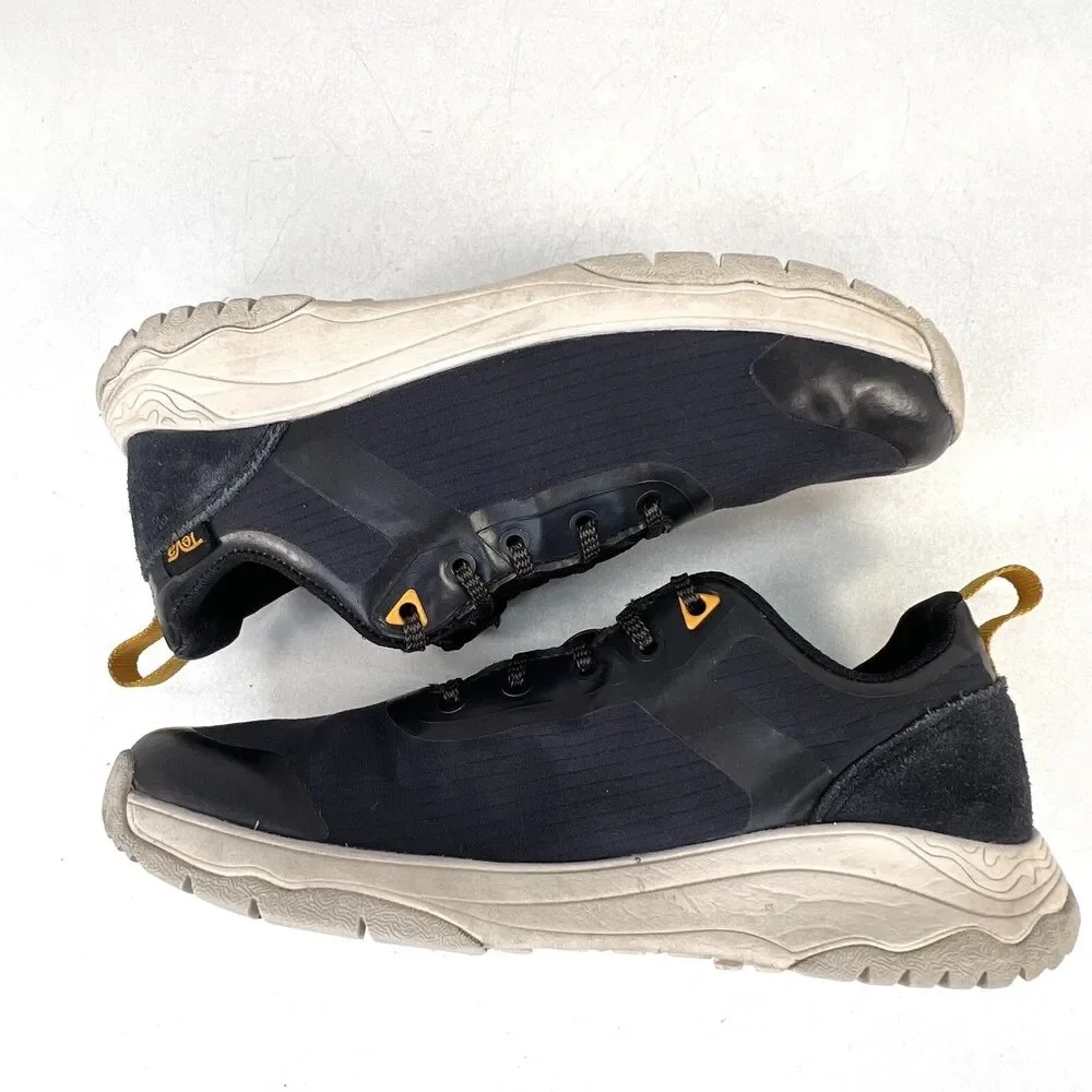 Teva Gateway Low Hiking Womans Size 7 Casual Shoes Black Dark Blue White 1115191
